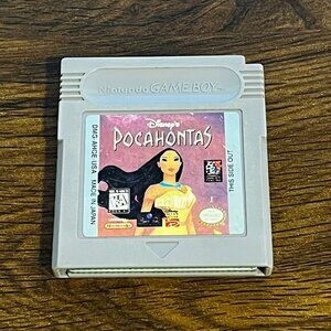 Pocahontas GameBoy Cart‎ Only Auth Nintendo 1996 Tested